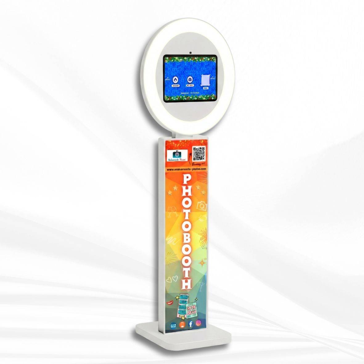 SelfyBox Pro – borne selfie compacte alternative